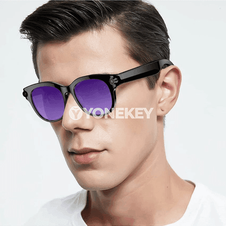 Lenovo AI akylly äýnekler, kamera, ýazgy, terjime we Bluetooth