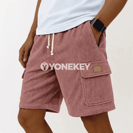 Erkekler üçin ýeňil sport jogger şortik, dem alýan çalt guradyjy