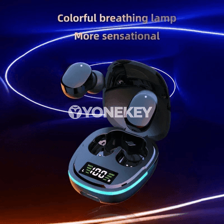 CHUBAN TWS simsiz Bluetooth 5.3 sport nauşnik, mikrofonly