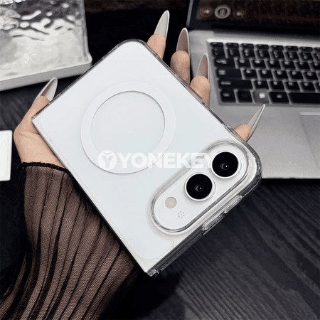 iPhone üçin Magsafe transparent magnitli goraýjy funda