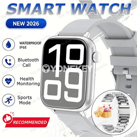 Akyldan dolandyrylýan sport smartsagat, 1.85" TFT ekran, Bluetooth jaňly