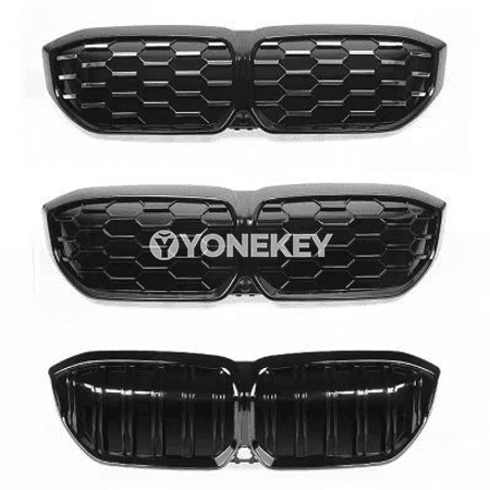 "BMW i3" modelli maşynlar üçin gara reňkli radiator tory.