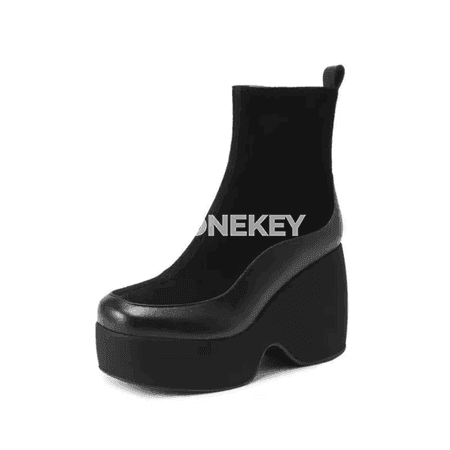 Aýal-gyzlar üçin gyşlaýyn ýyly topuk ädikler, zipli, antislip