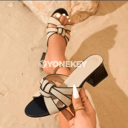 Zenanlar üçin vintage tomus köwüşleri, açyk geýim sandal