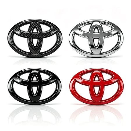Toyota üçin 3D ABS rul emblemi — awto logo bezegi