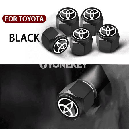 Toyota üçin teker klapan gapaklary, 5 sany tozan goragly