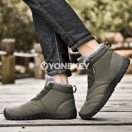 Gyş üçin erkekleriň ýyly botas ädikleri, şnurly, rahat