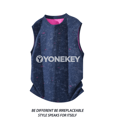 Erkekler üçin sport maýkasy, ýeňsiz, türgenleşik üçin amatly
