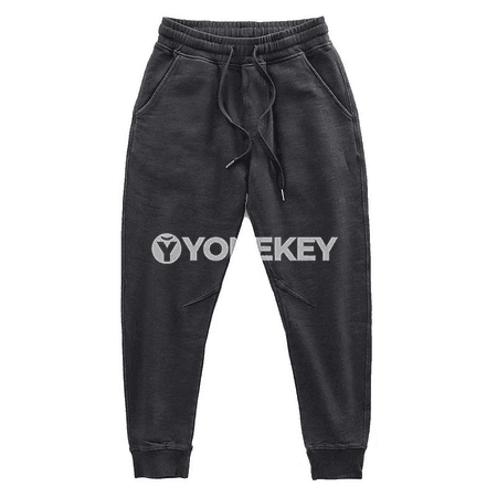 Erkekler üçin ýyly trikotaž sport balaklary, fleece bilen