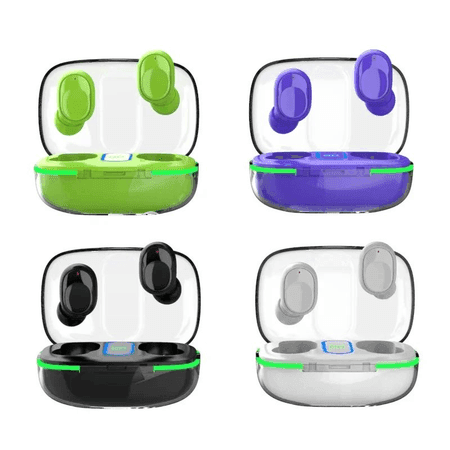Y90 TWS simsiz Bluetooth 5.3 gulaklyklary, sport üçin mikrofonly stereo model