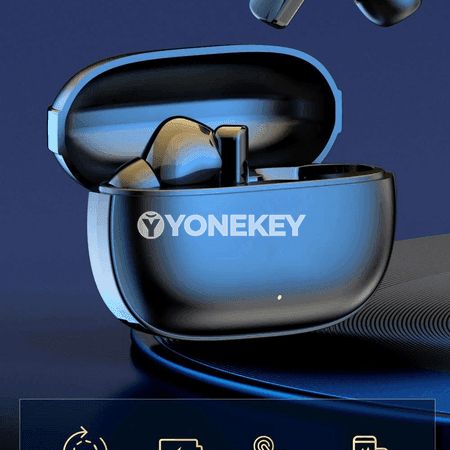 Simsiz Bluetooth gulaklyklar, mikrofonly, kompakt, sensorly dolandyryşly