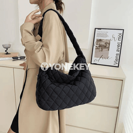 Aýal-gyzlar üçin nylon egin sumkasy, giň göwrümli gündelik model