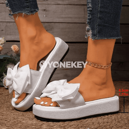 Aýal-gyzlar üçin moda şypbyklary, goýy tabanly, rahat açyk aýakgap