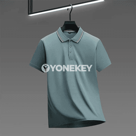 Erkekler üçin tomusky ýeňil polo köýnek, täze moda