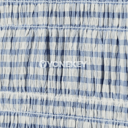 Zenanlar üçin ýeňil plaid ýeňsiz bluzka, şik ykjam stil