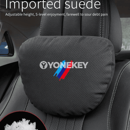 BMW üçin ýumşak boýun daňyjy ýassyk – headrest we lombar goldawy