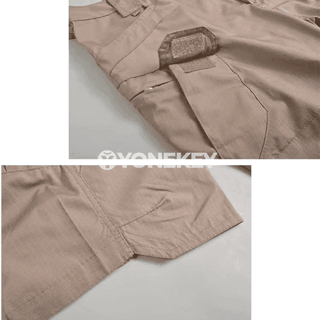 Erkekler üçin outdoor cargo şortik: ýeňil, amatly we çalt guradýan