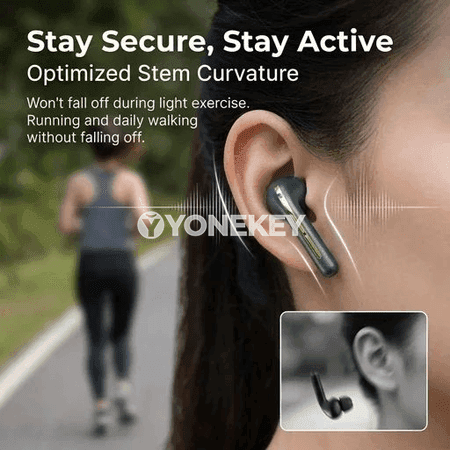 J18 Bluetooth simsiz nauşnikler, mikrofonly, sport üçin