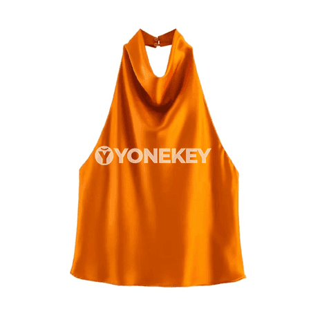 Zenanlar üçin atlas boýunly ýeňsiz halter top