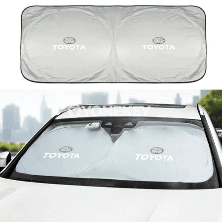 Toyota üçin mawyly awto gün goragy, öň aýna üçin UV visor