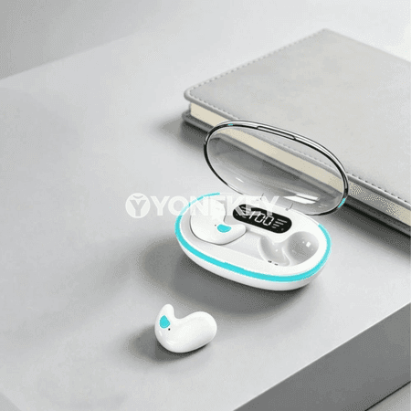 X55 TWS simsiz Bluetooth nauşnikler, suw geçirmeýän, mikrofonly