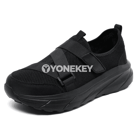 Erkekler üçin ýeňil dem alýan mesh köwüşler, slip-on gündelik aýakgaplar
