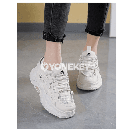 Aýal-gyzlar üçin ýeňil mesh platform krasowkalar