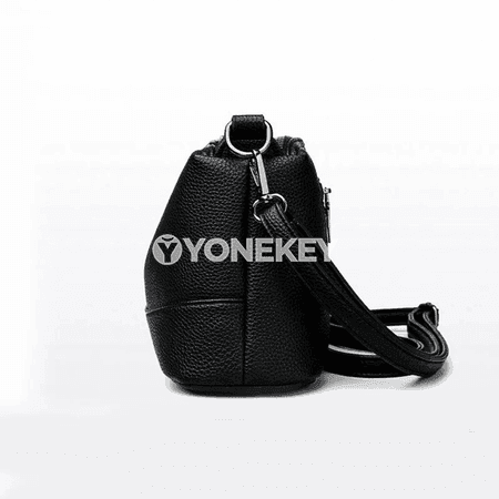 Aýal-gyzlar üçin PU deri sumka, giň we ýumşak crossbody model