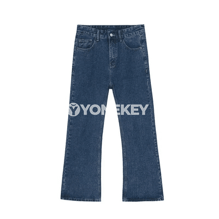 2025 täze erkek jeans: giň kesim, göni balak, retro şäher stili