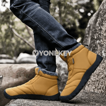 Gyş üçin erkekleriň ýyly botas ädikleri, şnurly, rahat