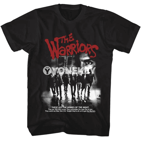 Erkekler üçin tomus futbolkasy, The Warriors çaply, gysga ýeňli