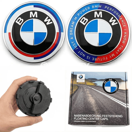 BMW tiginiň merkezi üçin magnitli 56/68 mm hub kapsy