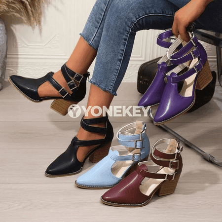 Zenanlar üçin moda ýokary ökjeli sandallar, gündelik rahat aýakgap
