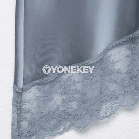 Zenanlar üçin satin midi yubka, asimmetrik ýeňil we owadan