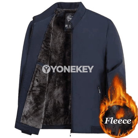 Erkekler üçin gyş kurtkasy, ýyly fleece içlikli, kapýuşonly
