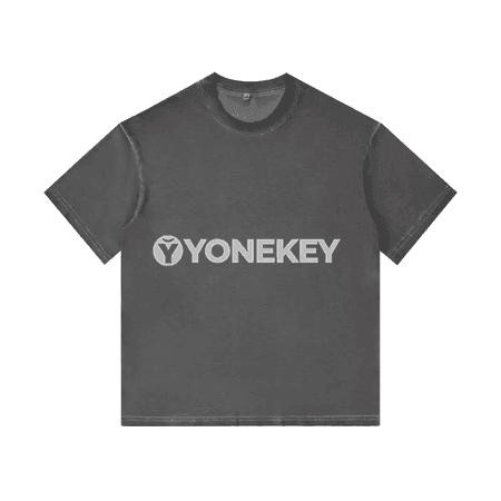Erkekler üçin ýumşak casual futbolka, gradient reňkli
