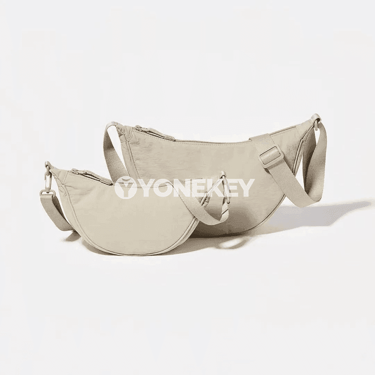Zenanlar üçin ýeňil nylon egin sumkasy, kiçi gündelik model