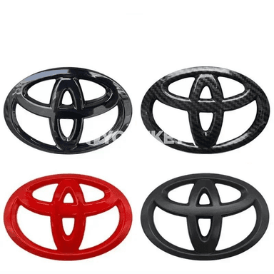 Toyota üçin 3D ABS logo rul stikeri, awtoulag bezegi