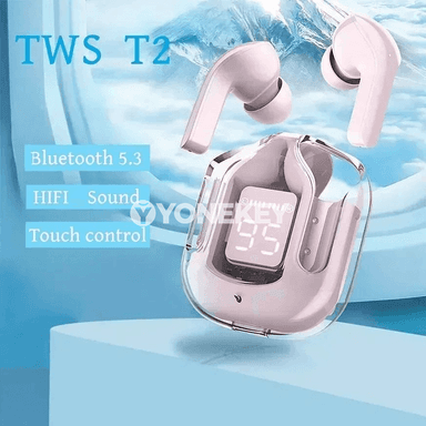 T2 Bluetooth simsiz nauşnik, ýokary ses hili bilen