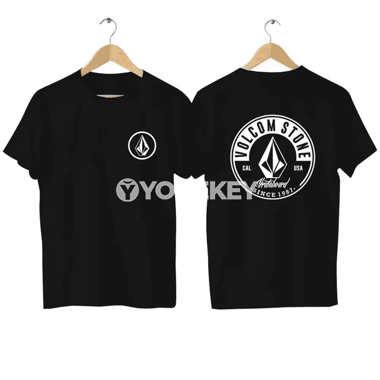 Volcom Stone grafiki sport erkek futbolkasy
