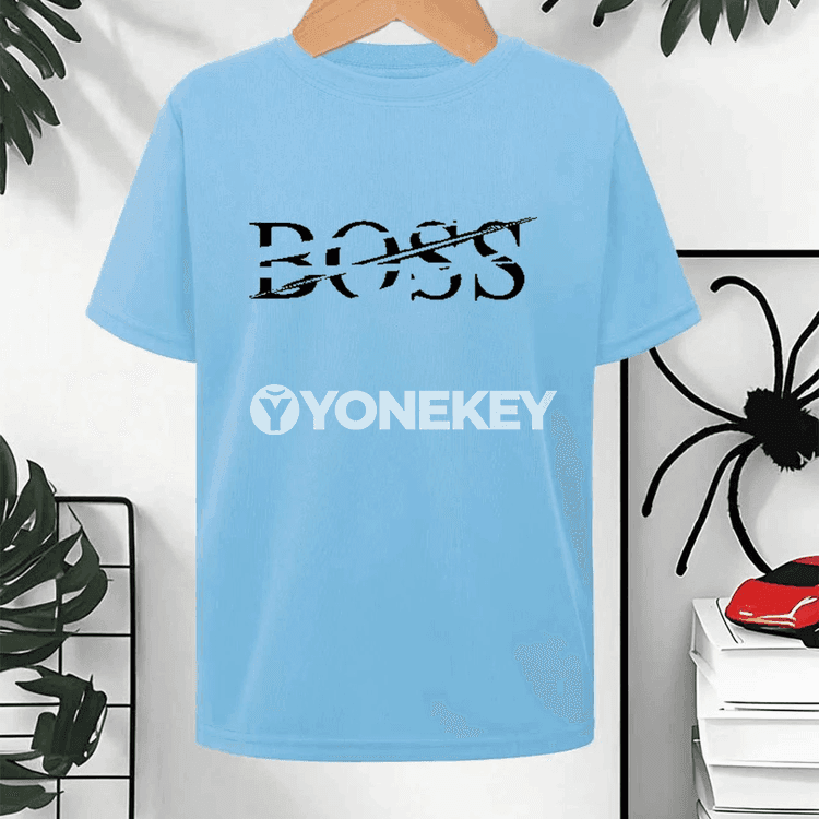 Erkekler üçin 2D printli tomus futbolkasy, ýeňil we rahat