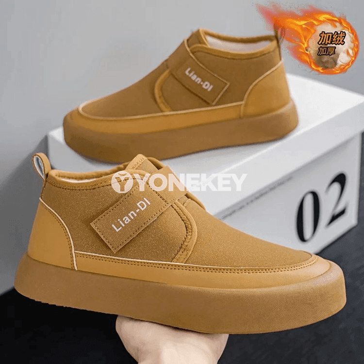 Erkekler üçin ýyly gyş ädikleri, ýumşak, kaymaz, ankle