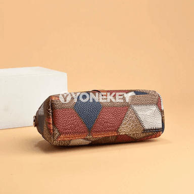 Zenanlar üçin moda shell görnüşli egin sumkasy, kiçi elde göterilýän