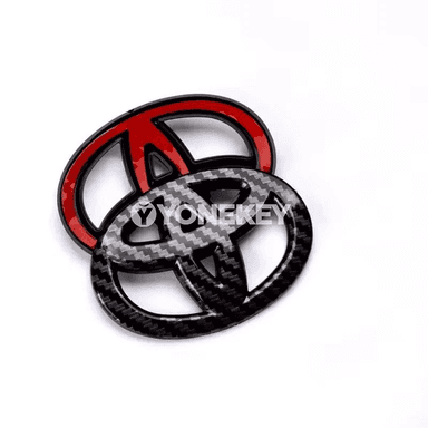 Toyota üçin 3D ABS rul emblemi — awto logo bezegi