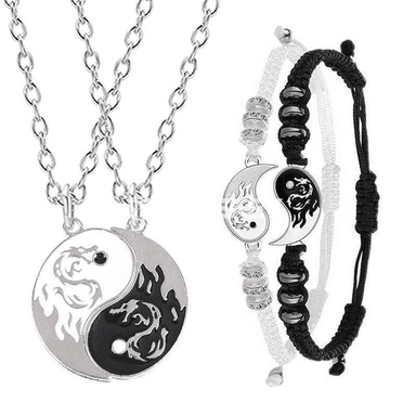 ☯️ Aýrylyşmaz Baglanyşyk: Yin-Yang Jübüt Bilezligi! ☯️