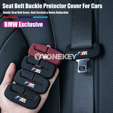 BMW üçin silikon howpsuzlyk guşak tokasy örtügi, 1-2 sany