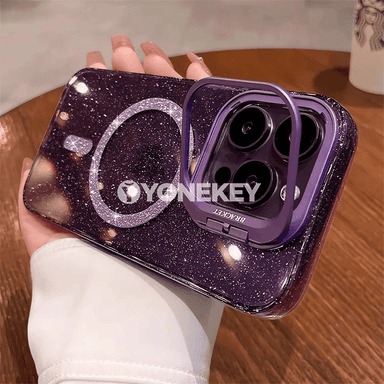 iPhone üçin magsafe akkly ýylpyldawuk gorag çeholy