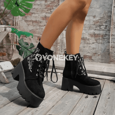 Zenanlar üçin klassik wýetnamka ýüzli ädikler, punk stil, gara