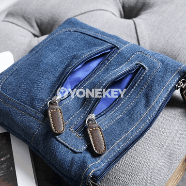 Zenanlar üçin denim egin sumka — gündelik we syýahat üçin