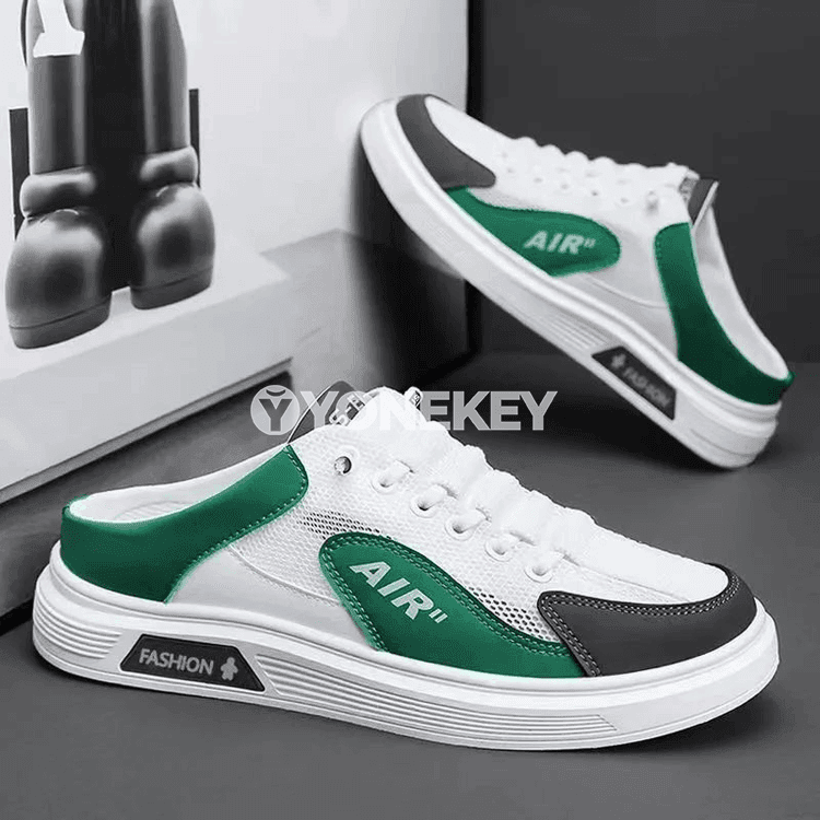 Erkekler üçin mesh loafers, tomusky ýeňil we howa geçiriji